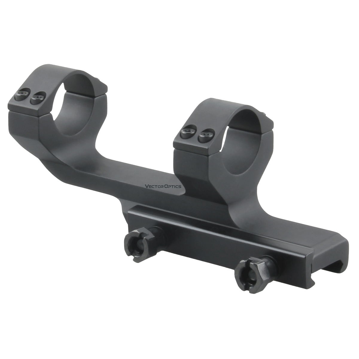 Dettaglio della struttura cantilever dell'attacco Vector Optics