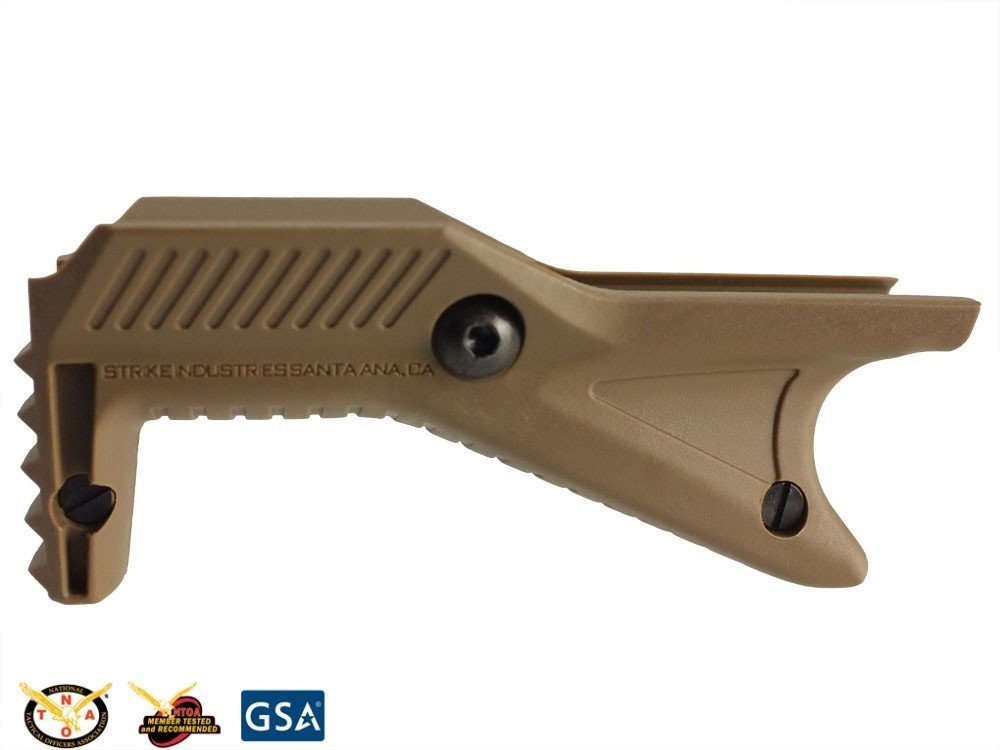 Strike Industries Cobra Tactical Fore Grip FDE per slitta Picatinny, dettaglio 6