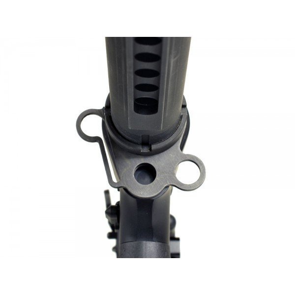Strike Industries kit receiver extension 7 posizioni con castle nut e QD end plate per AR-15, immagine 3 di 10
