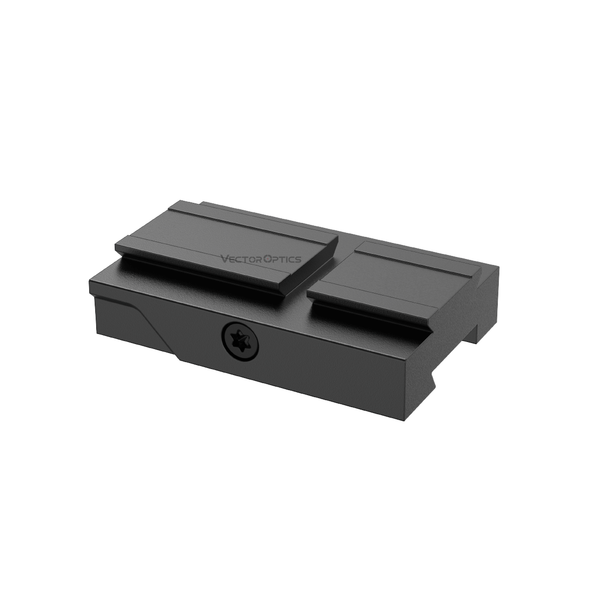 Dettaglio del profilo basso dell'attacco dovetail Vector Optics