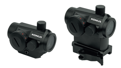 Red dot Konus Nuclear-QR-2 1x22 con base a sgancio rapido