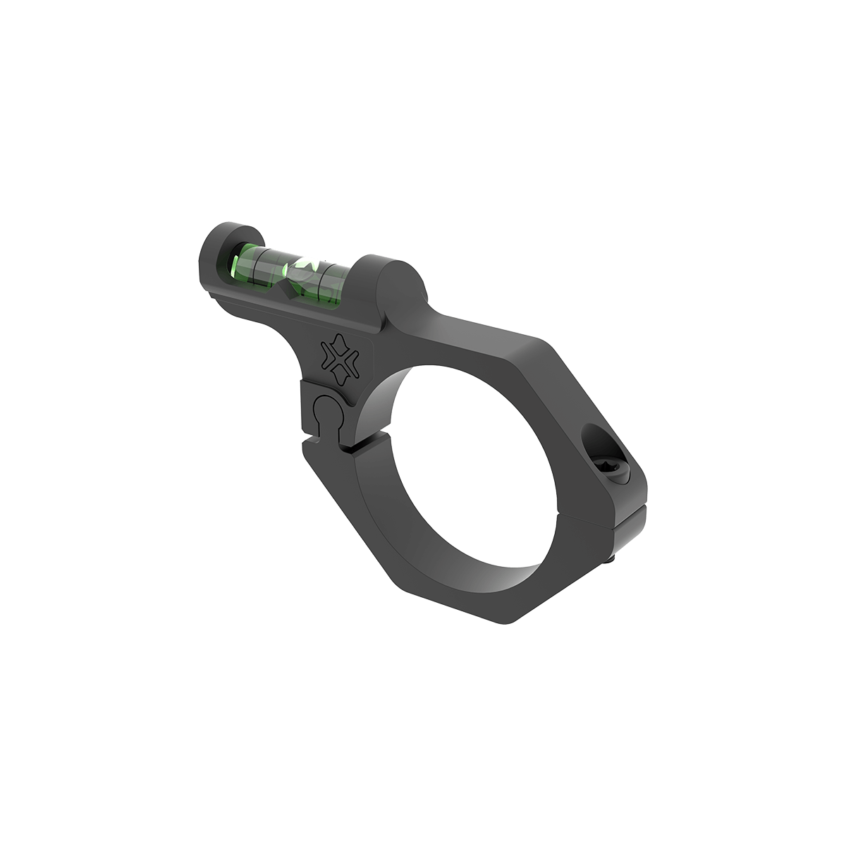 Dettaglio della bolla laterale della livella offset Vector Optics