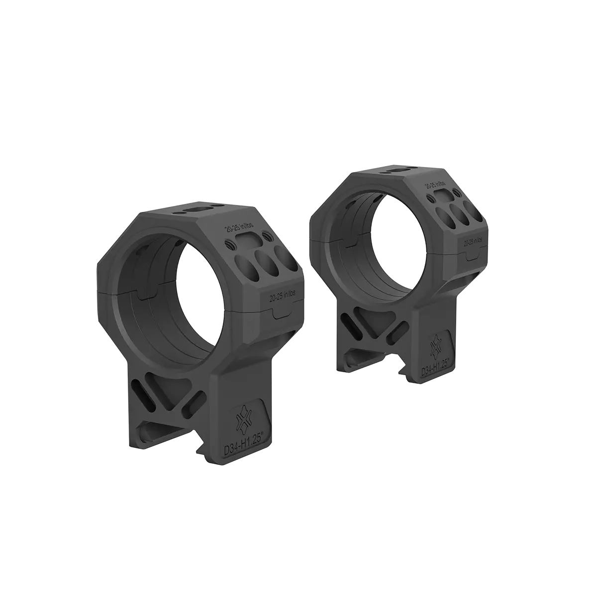 Base Picatinny degli anelli Vector Optics X-MOD da 34 mm