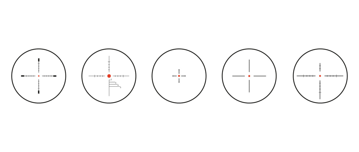 Reticoli selezionabili del visore notturno Konus Konuspro NV-3