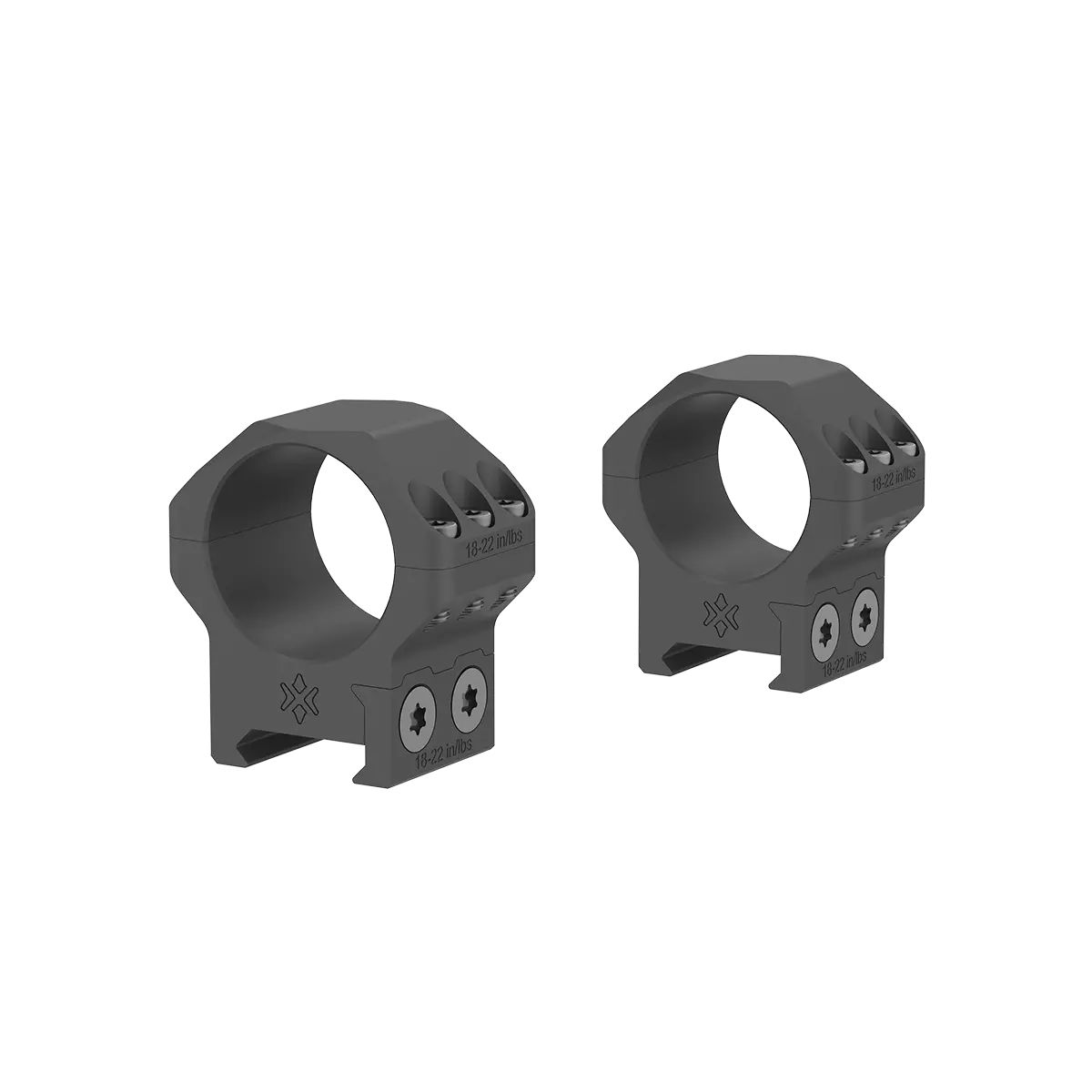 Anelli Vector Optics X-Accu da 30 mm a profilo basso