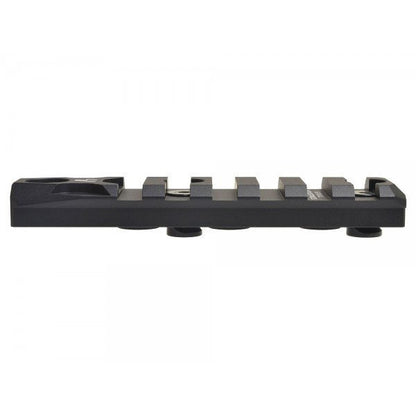 Strike Industries sezione rail KeyMod in alluminio 6 slot con attacco QD, dettaglio 4
