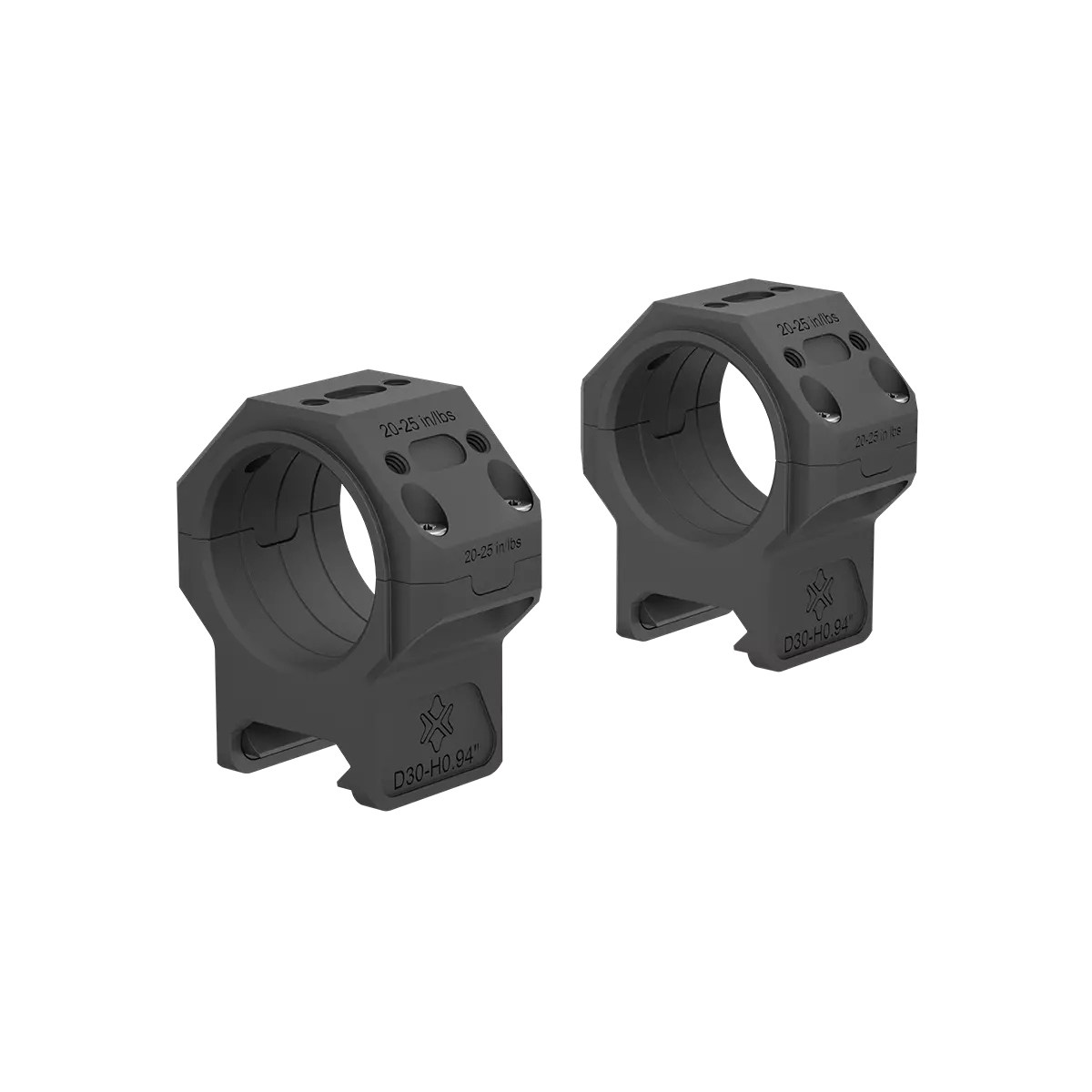Anelli modulari Vector Optics X-MOD da 30 mm a profilo basso
