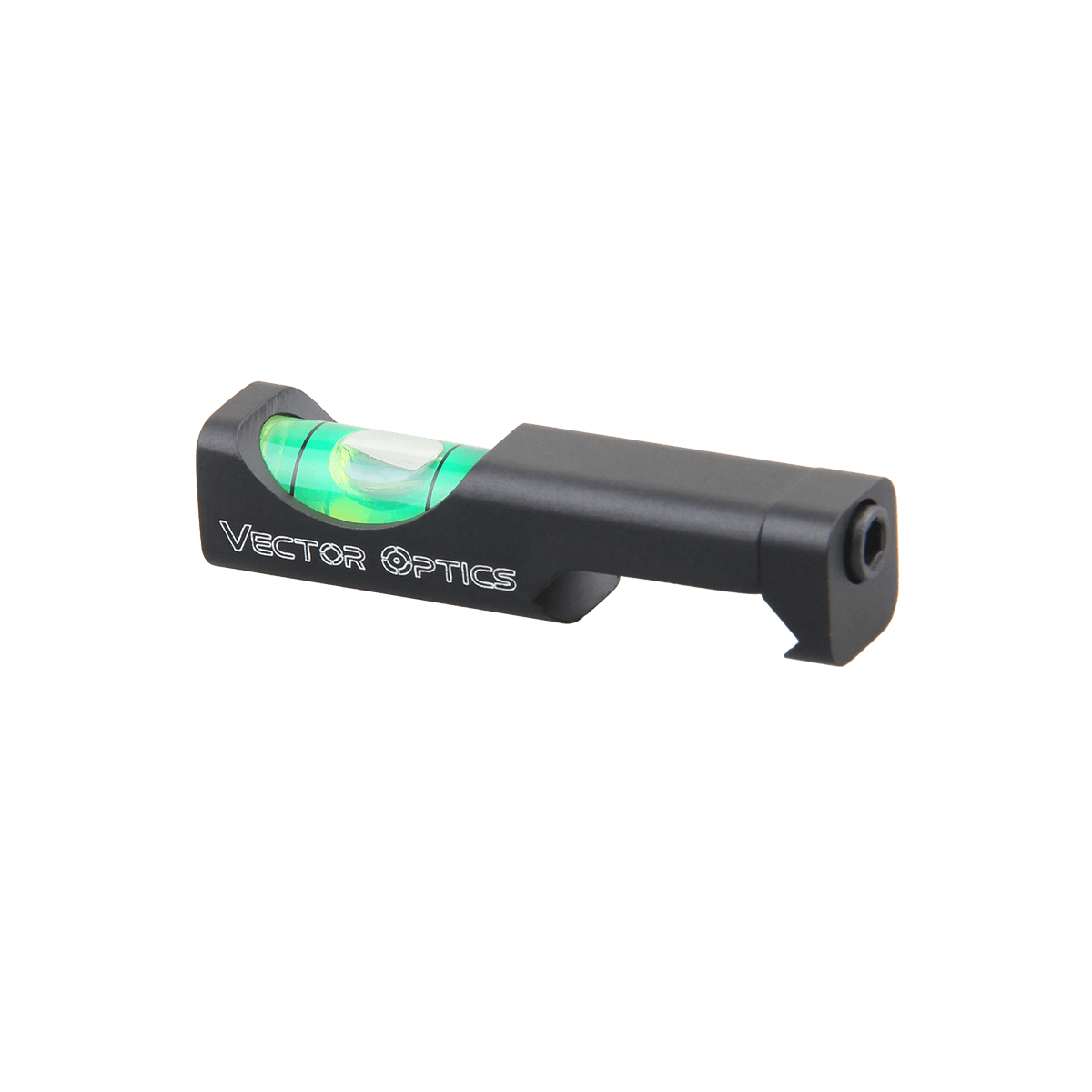 Dettaglio della bolla laterale della livella ACD Vector Optics