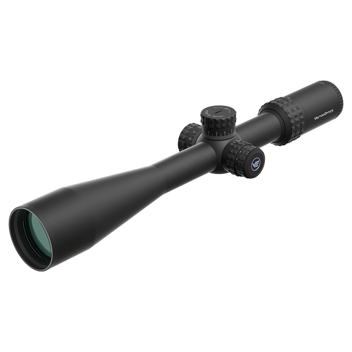 Dettaglio del paraluce del Vector Optics Sentinel-X Pro 10-40x50