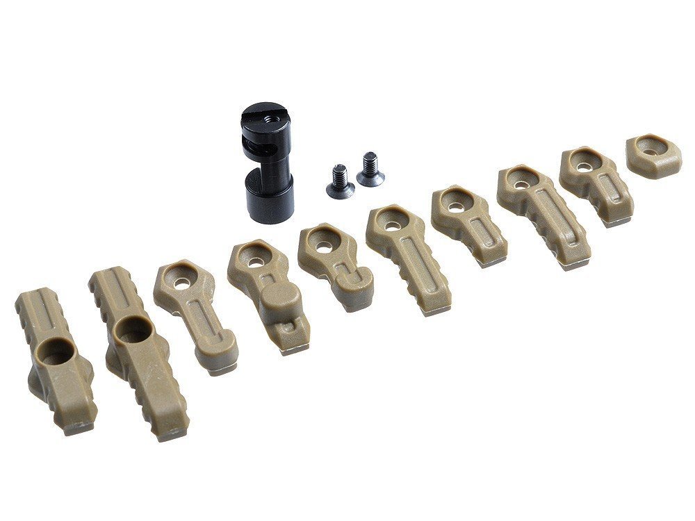 Strike Industries Ultimate Selector Switch kit 10 leve per AR-15, FDE