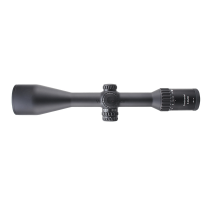 Reticolo German #4 con punto centrale in fibra ottica del Vector Optics Continental x8 3-24x56i