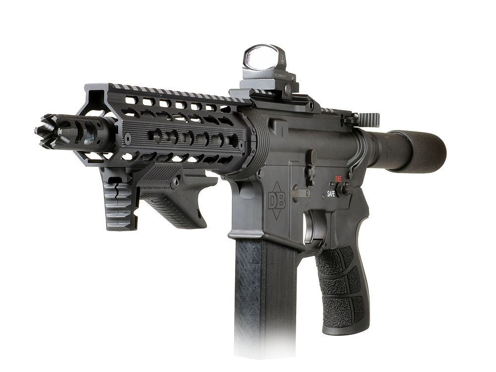 Strike Industries AR Mega Fins / Key-Mod Handguard Rail DROP IN 7" - BK
