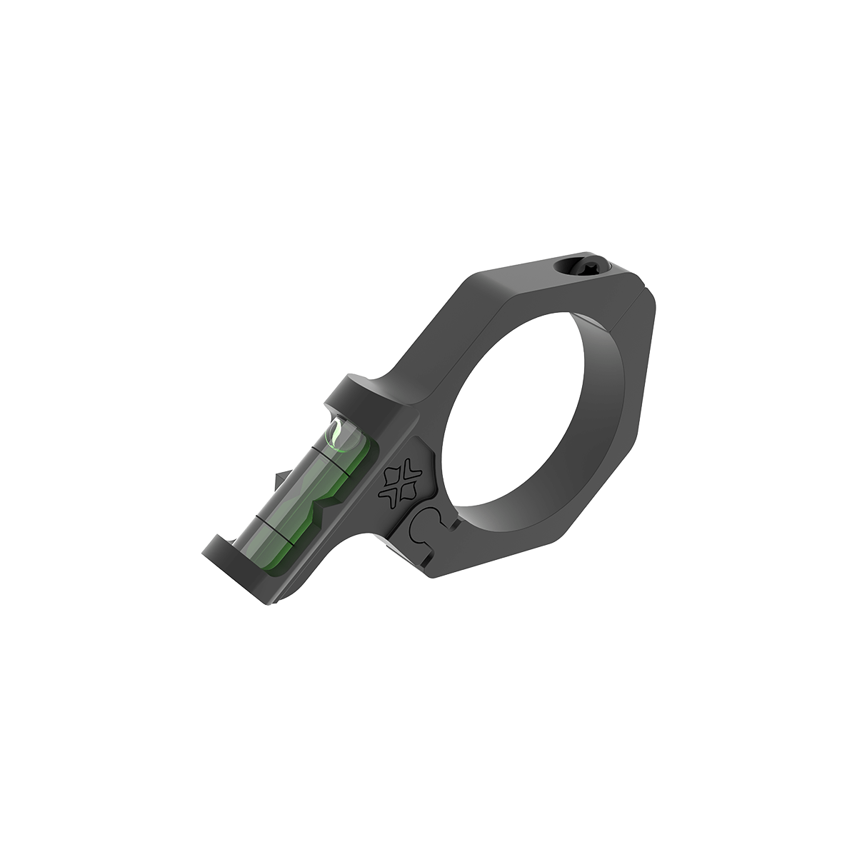 Livella offset Vector Optics montata sul tubo di un cannocchiale