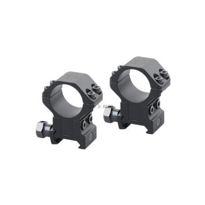 Anelli Vector Optics X-ACCU da 25,4 mm Picatinny ad altezza regolabile