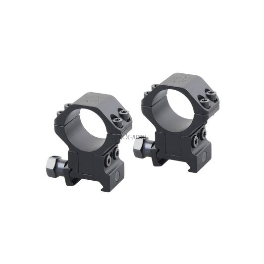 Anelli Vector Optics X-ACCU da 25,4 mm Picatinny ad altezza regolabile