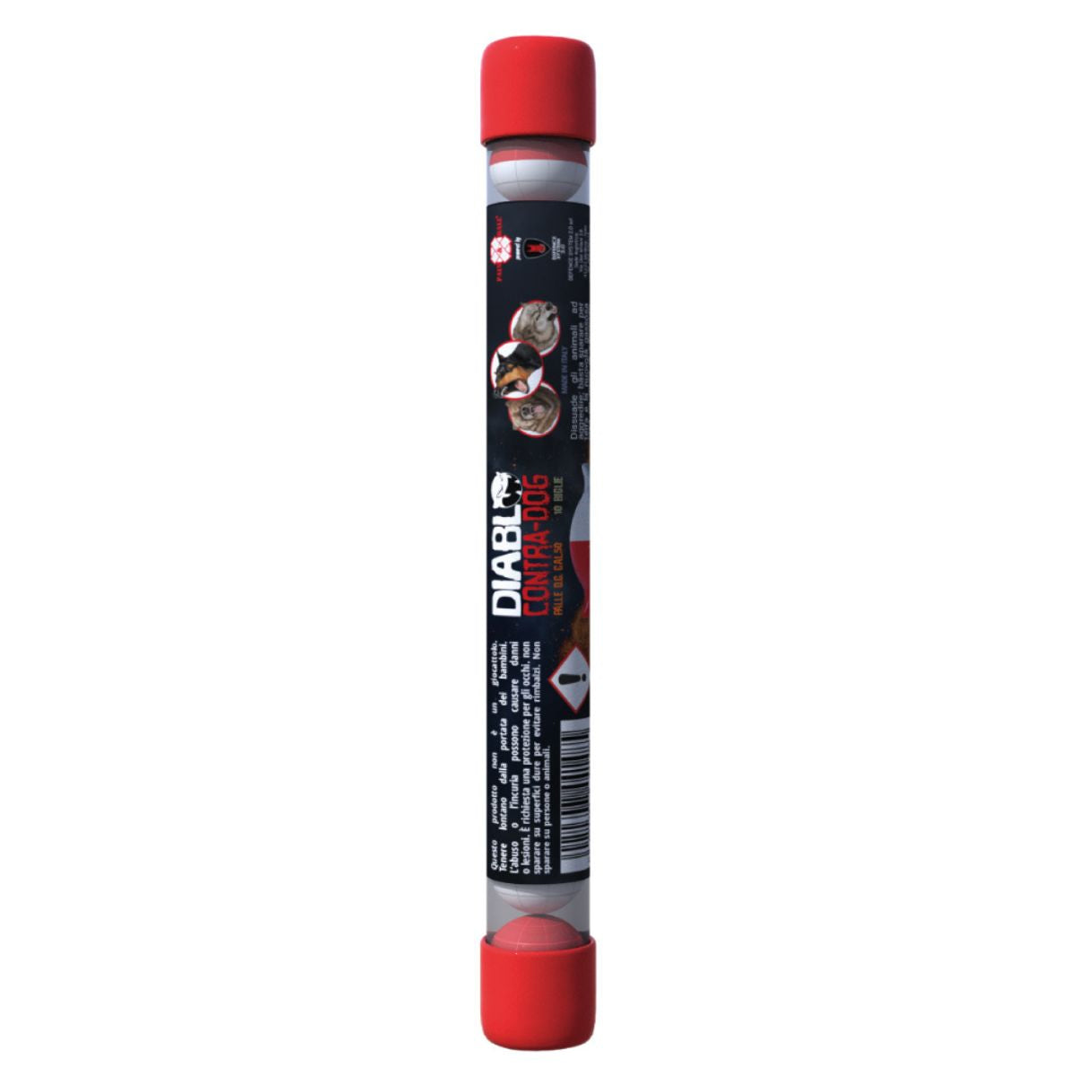 Defence System Diablo Contra Dog biglie al peperoncino cal. .50 confezione 10 pz