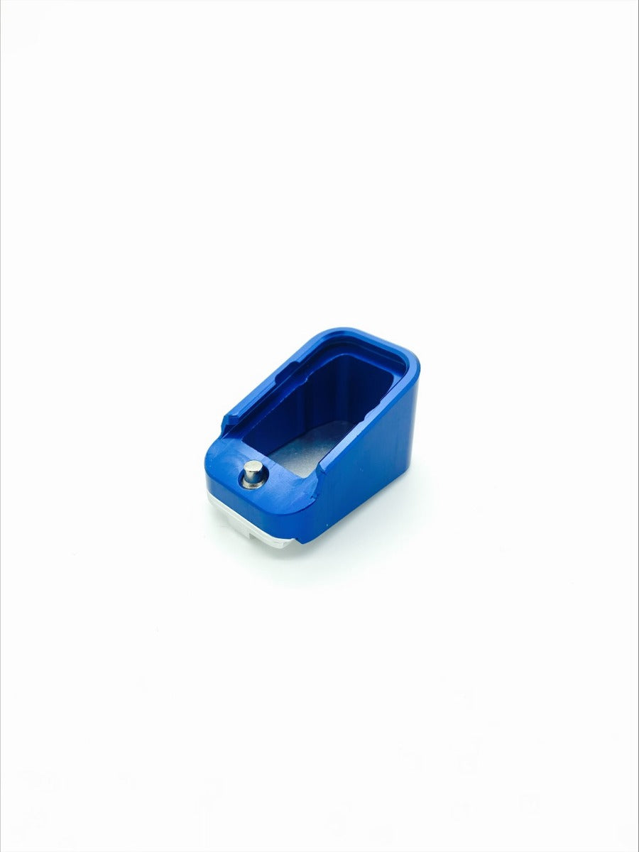 GPmax Precision fondello +0 per caricatori Glock 9×21 mm – Blu