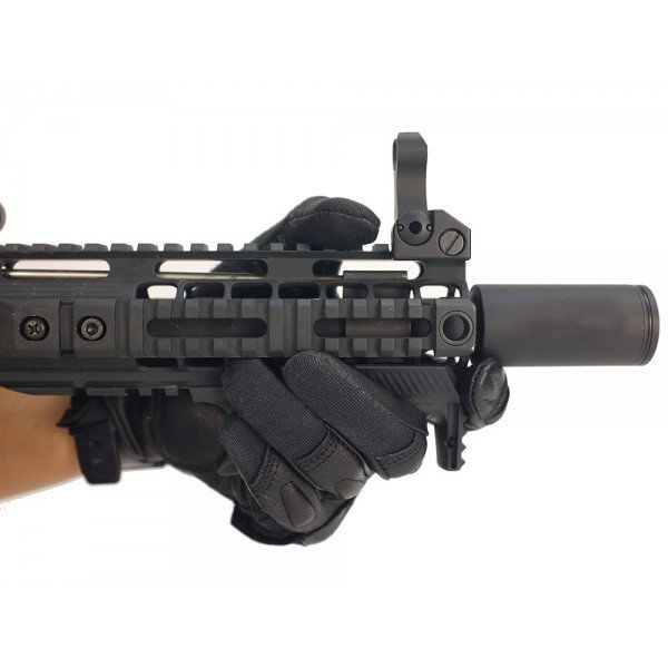 Strike Industries Cobra Tactical Fore Grip nero per slitta Picatinny, dettaglio 2