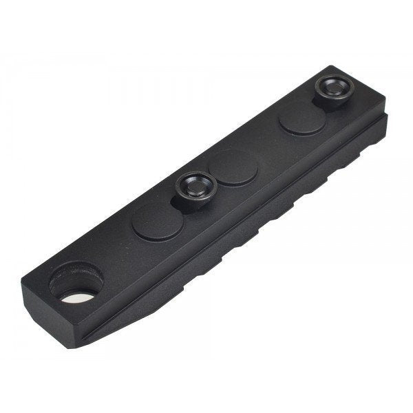 Strike Industries sezione rail KeyMod in alluminio 6 slot con attacco QD, dettaglio 5