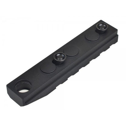 Strike Industries sezione rail KeyMod in alluminio 6 slot con attacco QD, dettaglio 5