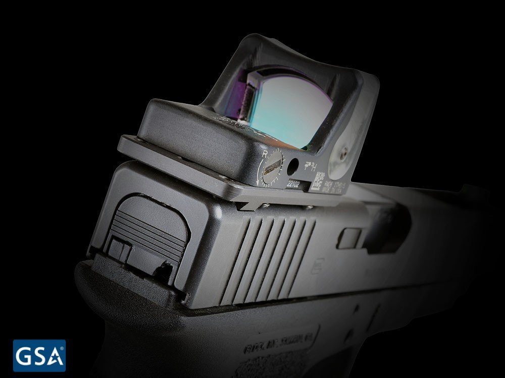 Attacco red dot Strike Industries G.U.M. Universal Mount per Glock, immagine 8 di 10