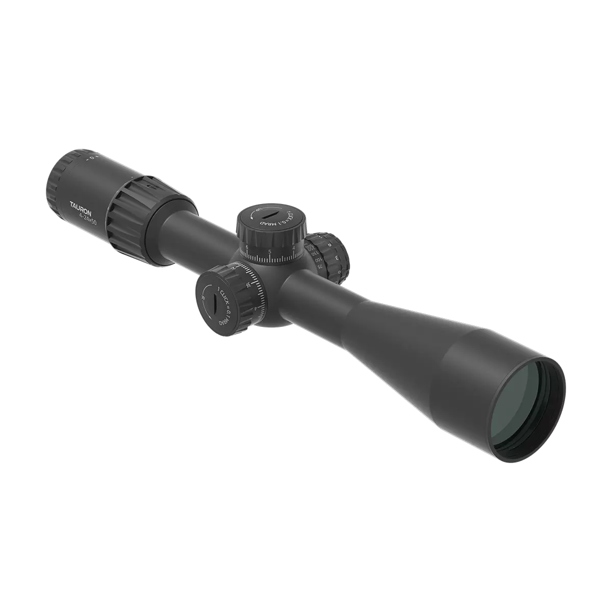 Torrette con zero stop del Vector Optics Tauron 4-24x50 FFP