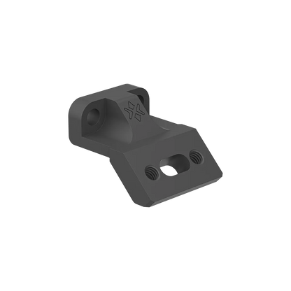 Dettaglio dell'adattatore VAS offset 45 gradi in lega 6061-T6