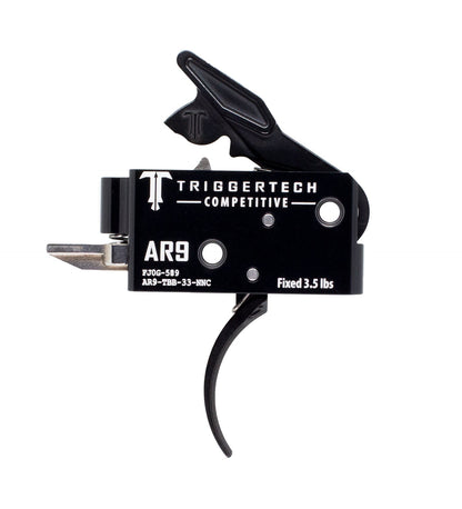 TriggerTech AR-9 Competitive grilletto curvo nero