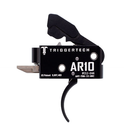 TriggerTech AR-10 Competitive grilletto curvo nero