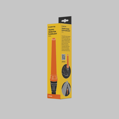 Armytek ATW-01 arancione, dettaglio