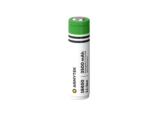 Armytek batteria 18650 Li-Ion 3500 mAh protetta