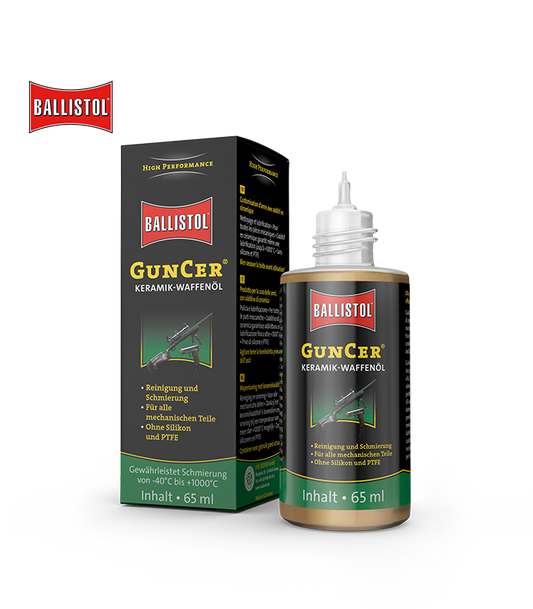 Ballistol GunCer olio per armi con additivo ceramico flacone 65 ml