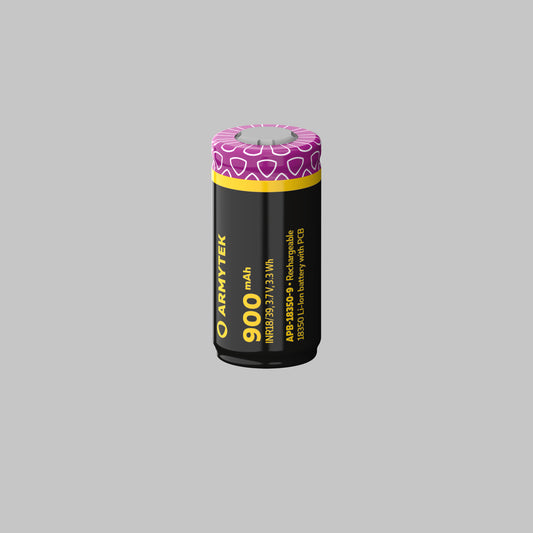 Armytek batteria 18350 Li-Ion 900 mAh protetta