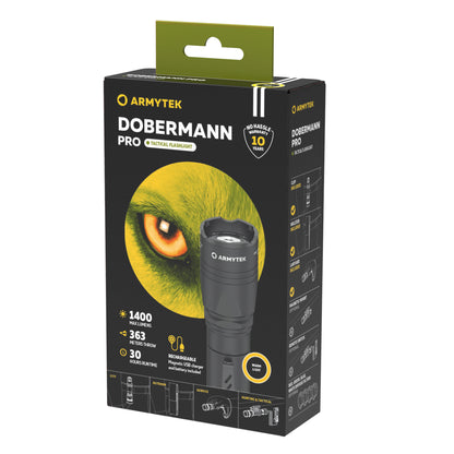 Armytek Dobermann Pro Magnet USB, confezione