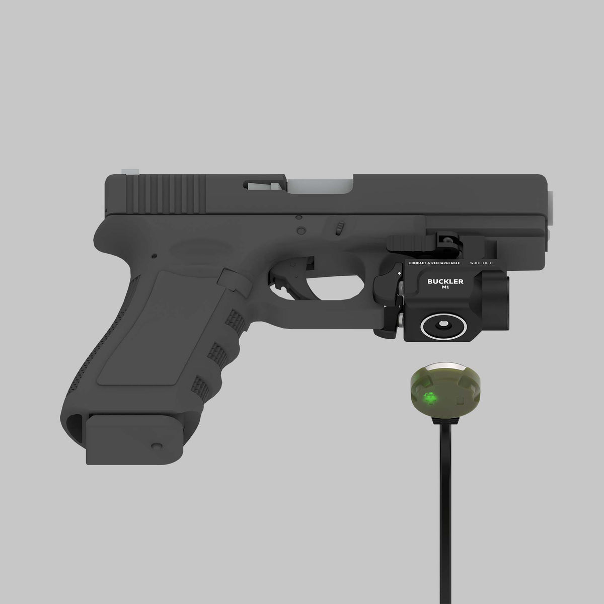 Armytek Buckler M1 torcia per pistola con attacco integrato