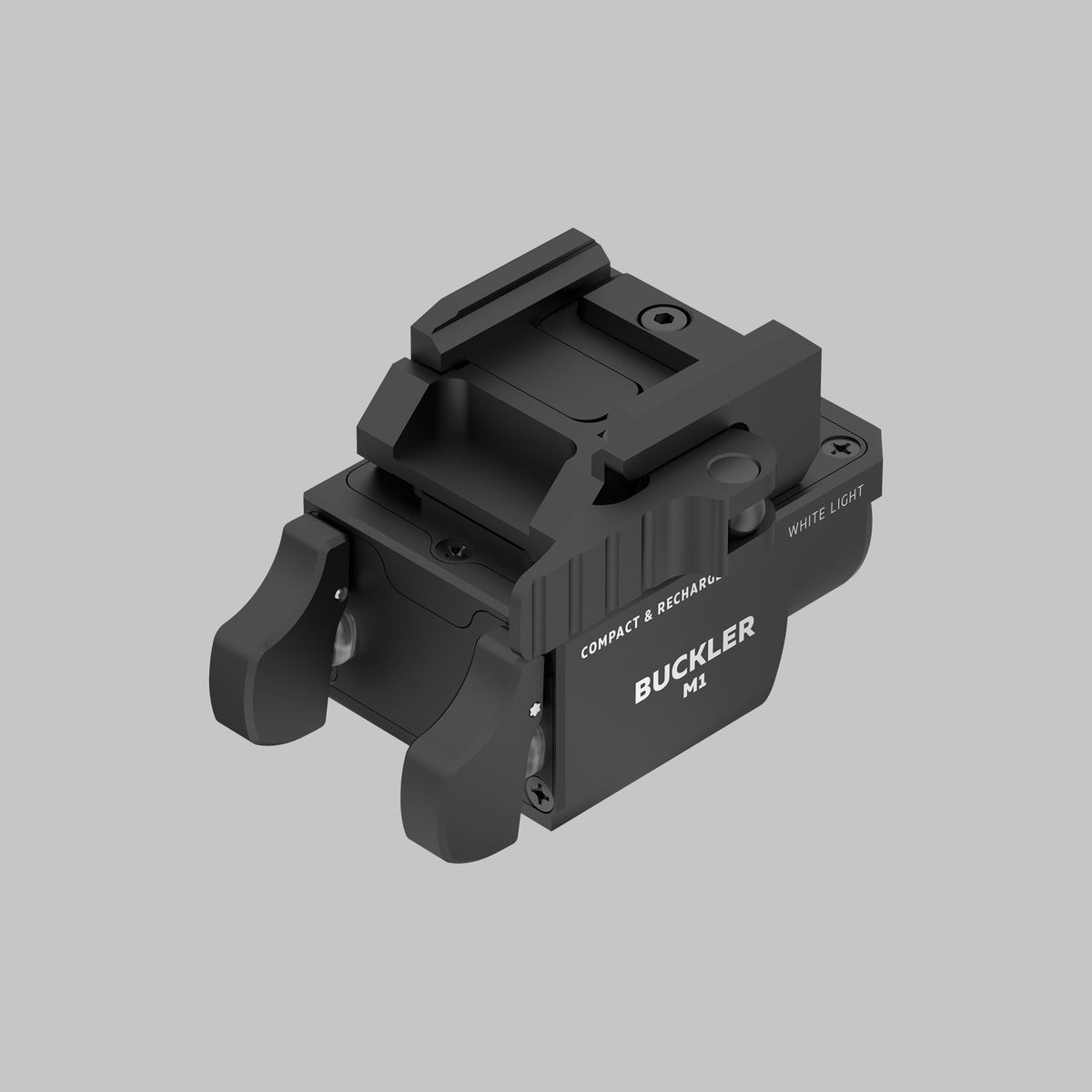 Armytek Buckler M1 torcia da arma ultracompatta, vista posteriore
