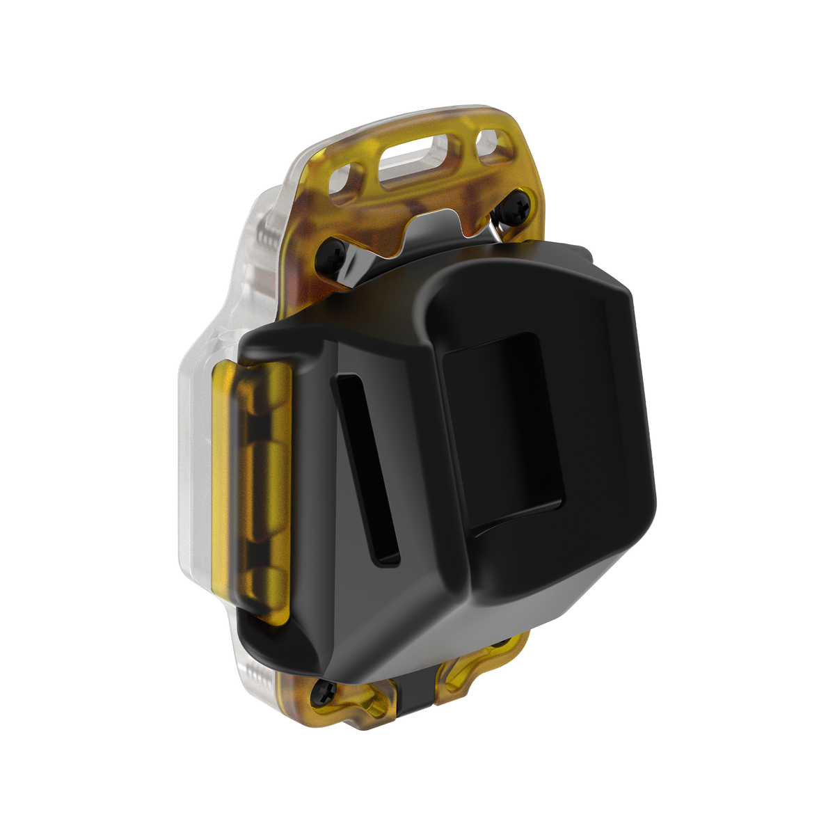 Armytek Crystal Pro Giallo dettaglio corpo luminoso