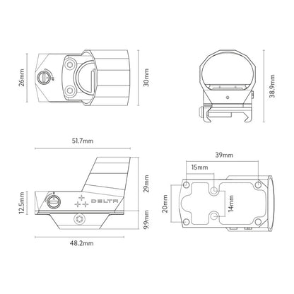Delta Optical MiniDot 3