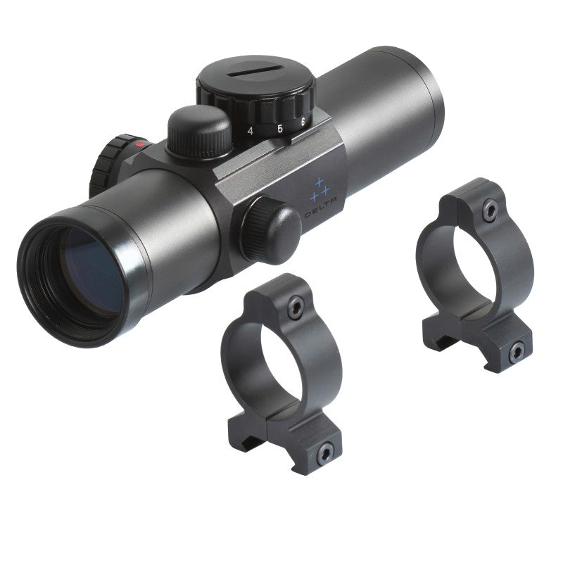 Delta Optical MultiDot HD 25 con anelli di montaggio