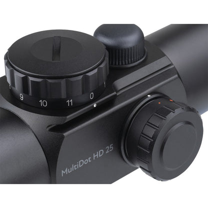 Delta Optical MultiDot HD 25 - dettaglio torrette e selettore