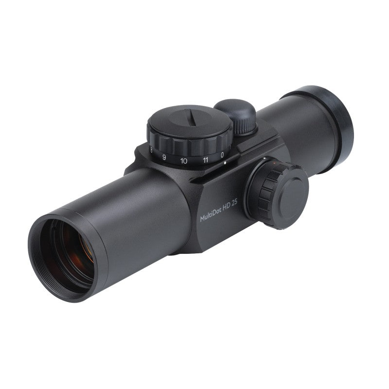 Delta Optical MultiDot HD 25 red dot tubolare - vista laterale