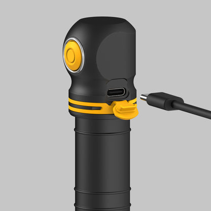 Armytek Elf C2 Max USB-C, dettaglio della testa
