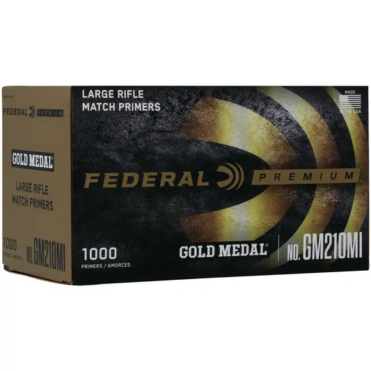 Federal Gold Medal Large Rifle #GM210MI 1000pz.