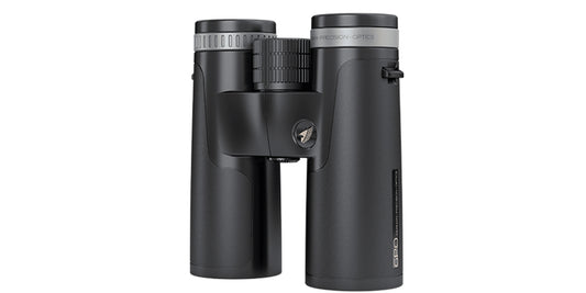 Binocolo GPO Passion SD 10x42 nero, vista frontale
