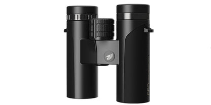 Binocolo GPO Passion ED 10x32 nero, vista frontale