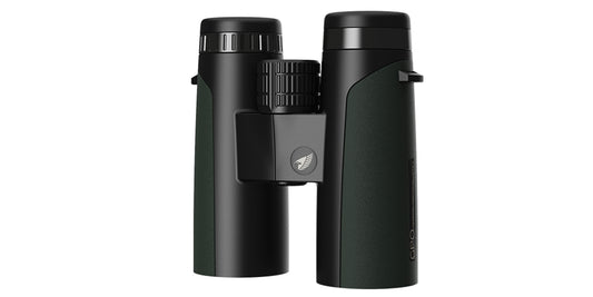 Binocolo GPO Passion ED 8x42 verde, vista frontale