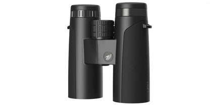 Binocolo GPO Passion ED 10x42 nero, vista frontale