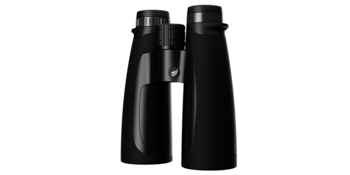 Binocolo GPO Passion ED 10x56 nero, vista frontale