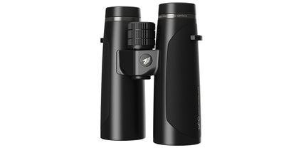 Binocolo GPO Passion HD 10x42 nero, vista frontale