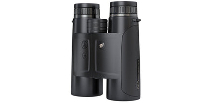 Binocolo con telemetro GPO Rangeguide 2800 10x50 nero, vista frontale